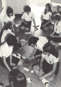 Mount Carmel Academy Academic Games players, circa 1966
